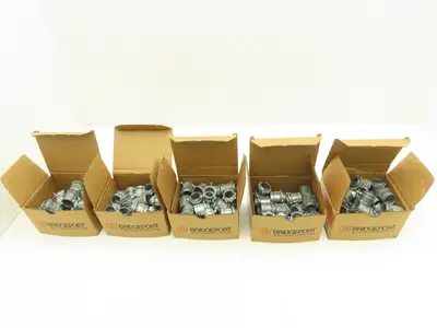 Bridgeport EMT Connector Fitting 3/4" Steel Phillips Head Set Screw Lot of 100