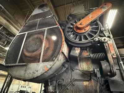 1600 TON AJAX FORGING PRESS, NEW IN 1978, 12" STROKE: YOBRO #24242
