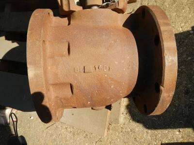 Jamesbury 6" 150 Rating, Steel Flanged Control Valve