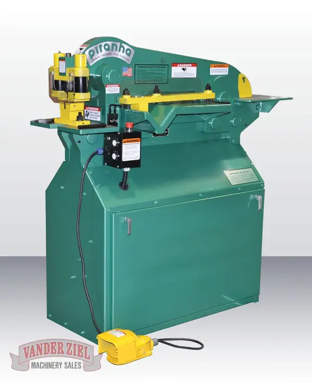 New | in-Stock PIRANHA P-50 Ironworkers Michigan US | Vander Ziel Machinery Sales #480122