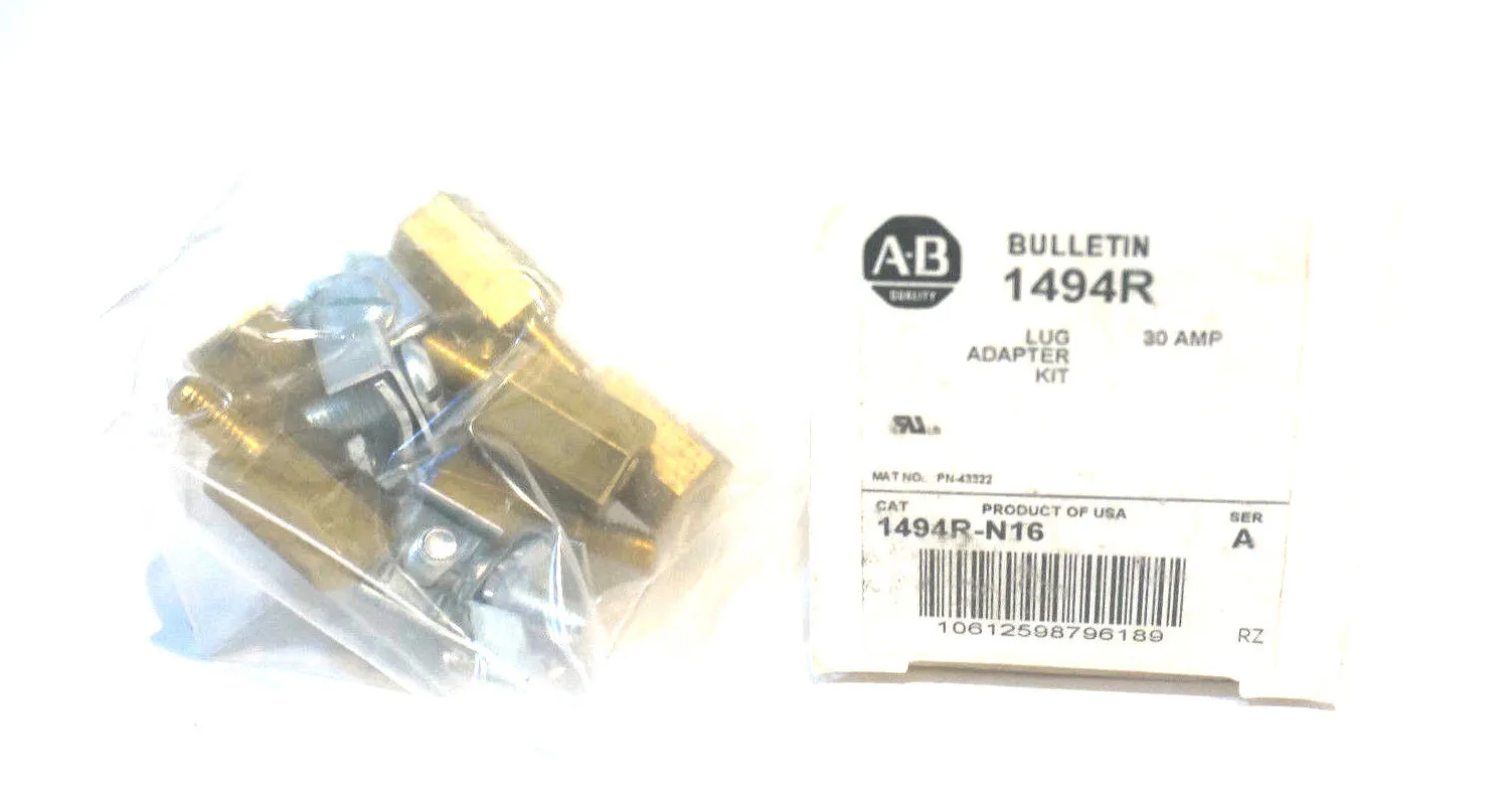 NEW ALLEN BRADLEY 1494R-N16 LUG KIT SER.A 1494RN16