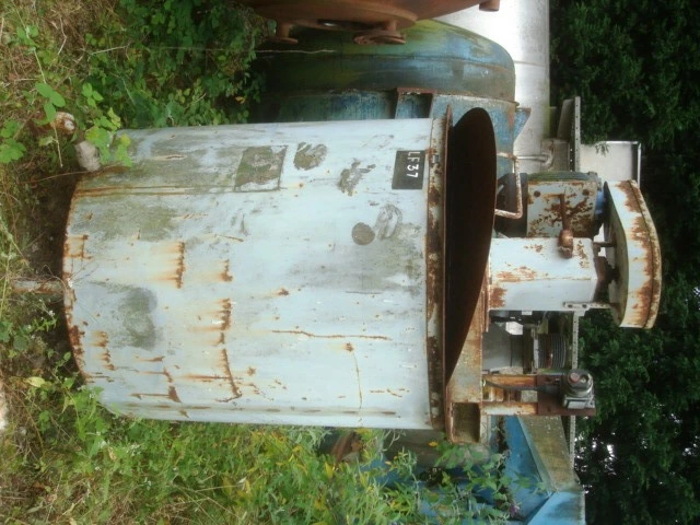 1200L M/S Mixing Tank 7.5Kw Sawtooth