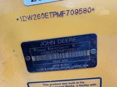Used 2021 DEERE 260E Articulated Dump Trucks North Carolina US | Southeastern Equipment Corp #1467714