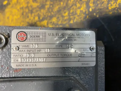 Used US ELECTRIC MOTORS C874317A05F Motors (misc) Ohio US | HGR 24 #1175369