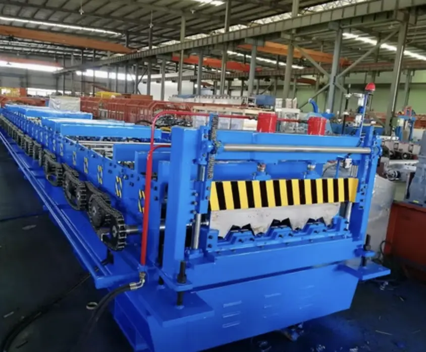 Metal Roof Decking Roll Forming Machine in the USA