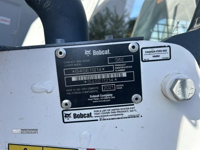 Used 2021 BOBCAT S62 Skid Steer Loaders California US | Lillo Machinery #1403777