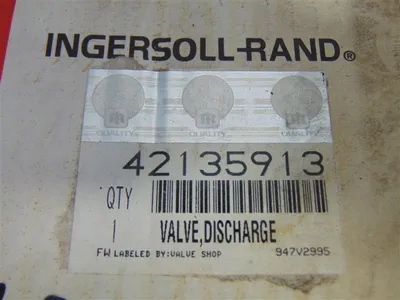 Ingersoll Rand 42135913 Air Compressor Discharge Valve New NIB