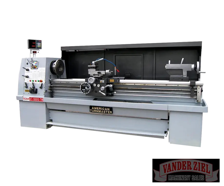 Lagun American Turnmaster 18" x 40" Lathe, AT-1840/60/80/120-G Colchester Type - NEW