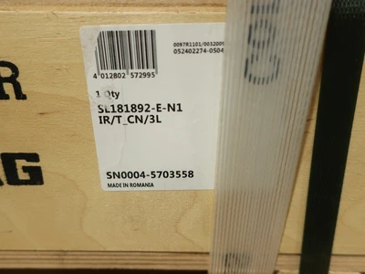 Used FAG SL181892-E-N1 Bearings Ohio US | Aucto #1306617