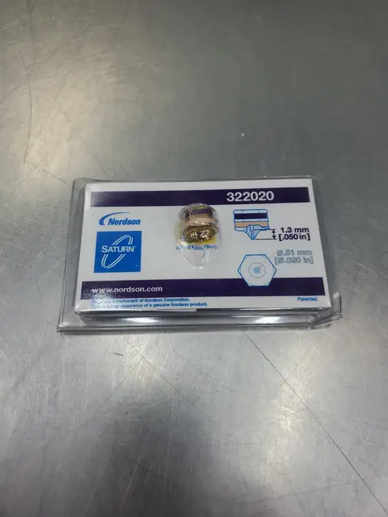 Used Nordson 322020 SATURN GLUE TIP NOZZLE SMT Glue Dispenser South Carolina US | Palmetto Automation #1161935