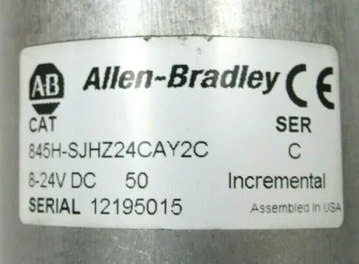 NEW ALLEN BRADLEY 845H-SJHZ24CAY2C SER C ENCODER 845HSJHZ24CAY2C