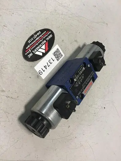 Used REXROTH 4WE6W62/EG24N9K4-87 Valves/Fittings Michigan US | Ideal Machinery #605099