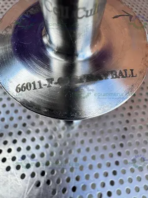 Stainless Steel Spray Ball w/ 1.5" to 2.5" Sanitary Fitting