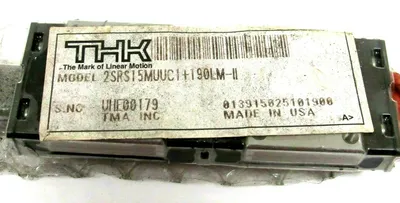 NEW THK 2SRS15MUUC1 LINEAR GUIDE BEARING 2SRS15MUUC1+190LM-II SRS15M