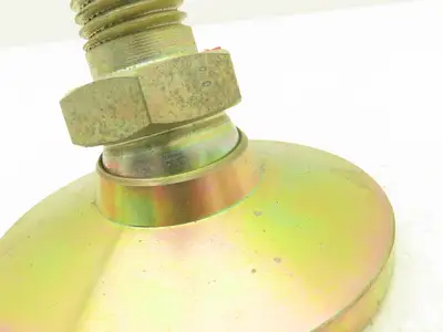 Carr Lane CL-16-SLF Stud Leveling Foot Zink Plated 4" Pad 1" Stud Lot of 4
