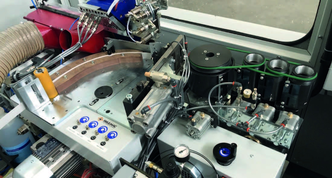 Friulmac Frimat-EB Edgebanding Machine for Profile-Wrapped Stiles