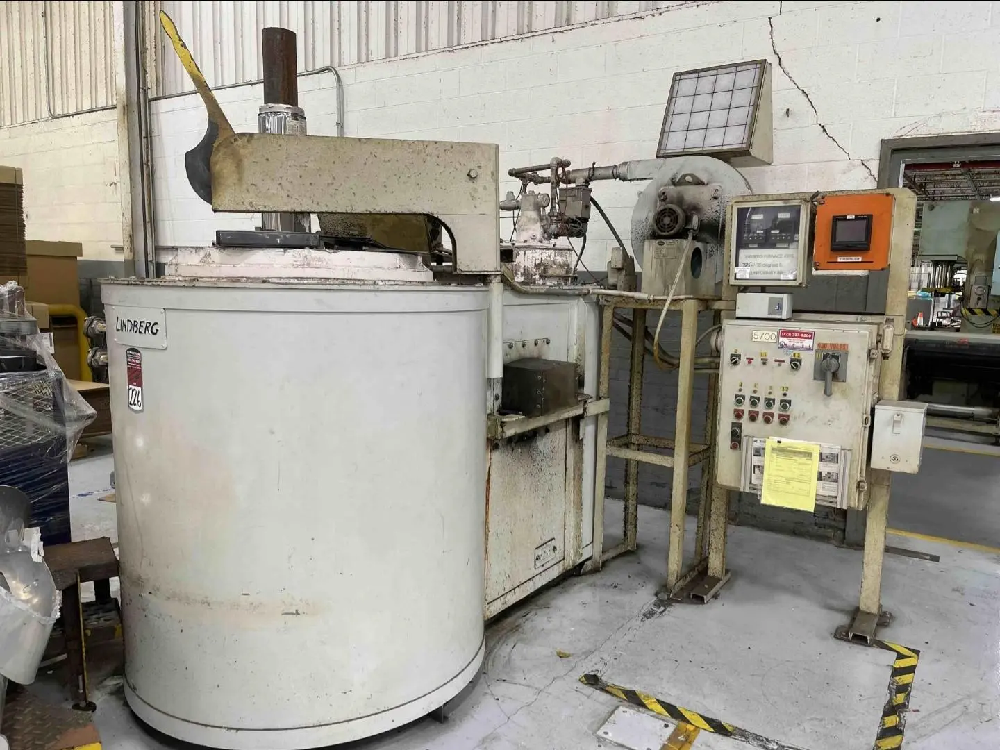 Item# T412 Lindberg Pit Temper Furnace 1250F