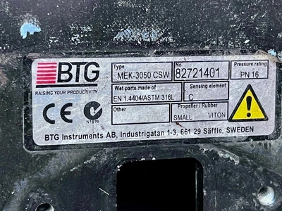 USED BTG MEK-3050