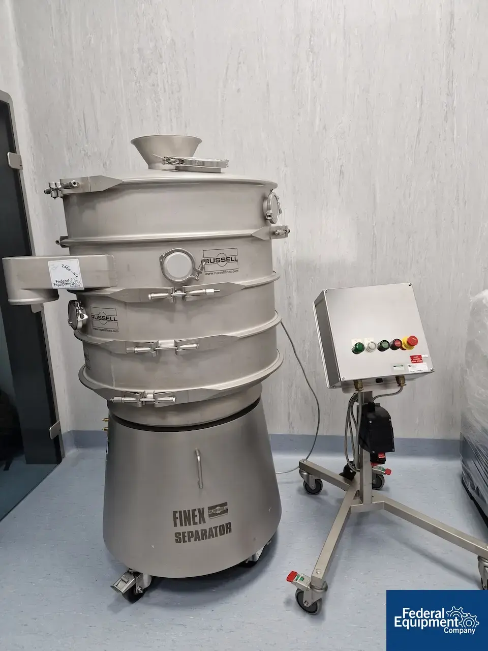 USED Russell 30" Russel Sieve, 3 Deck, S/S, Model 30530