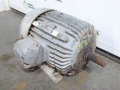 7.5 HP US Motors Electric Motor 230/460V 1755 RPM 254U Frame R-4334-00-808 Used
