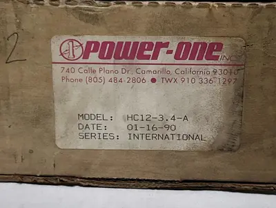 USED POWER-ONE HC12-3.4-A