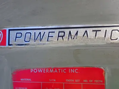 USED POWERMATIC NO. 87