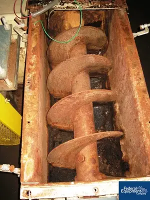 Unknown 14" X 9.5' CARBON STEEL SCREW CONVEYOR