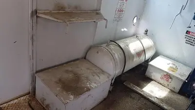 USED SJ PETRO SJ-300 TRIPLEX MUD PUMP