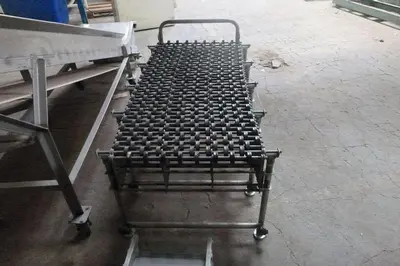 Conveyor, Skate Wheel, 24" x 17', NestaFlex 175, A #S744085