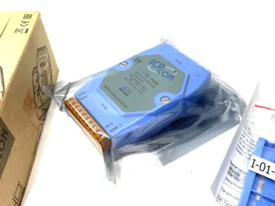 New | in-Stock ICP Con Isolation Converter Module RS-232 to RS-485 Self Tuning PLC Processors Michigan US | Maverick Industrial Sales #1398874