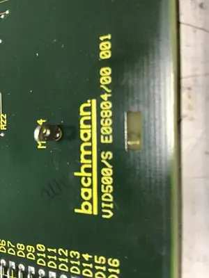 USED BACHMANN ELECTRONIC VID500/S