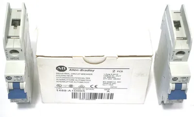10 NEW BOXES OF 2 ALLEN BRADLEY 1489-A1D005 SER. A CIRCUIT BREAKERS 1489A1D005