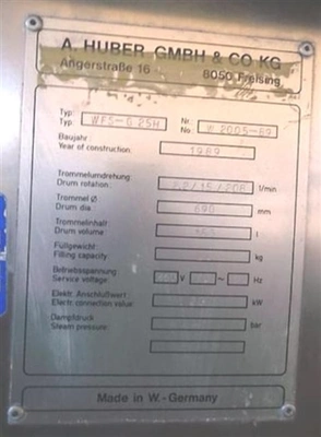 Used HUBER _UNKNOWN_ Ampoule Washers Connecticut US | DMC Industries #1282031