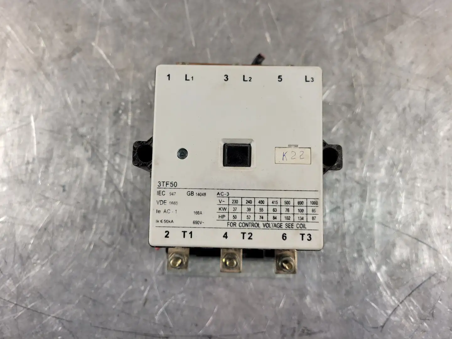USED SIEMENS 3TF50