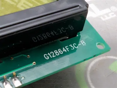 GLI IEM128064A Conductivity Analyzer Control Display Assembly G12864F3C-B Used