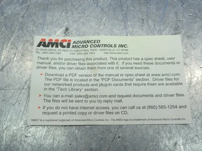 Used ADVANCED MICRO CONTROLS DC25FB1NPRGMDS Encoders Ohio US | HGR 24 #1007072