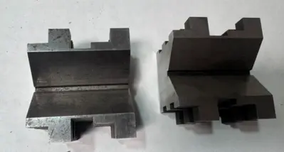 2 Brown & Sharpe 750-B V Blocks Machinist Tools USA 750-2