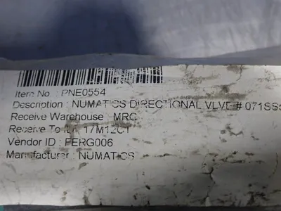 New | in-Stock NUMATICS 071SS500M000061 Valves/Fittings | HGR 24 #732518