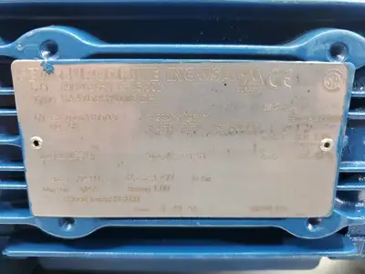 USED SEW-EURODRIVE SA47DRS71M6/DH 1100/13 RPM .50HP 84.00 Ratio Gear Motor
