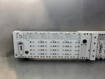 FESTO MPAL-VI 569926/CPX-AB-8M8-3POL 12 VALVE TERMINAL CONTROLLER. 6E