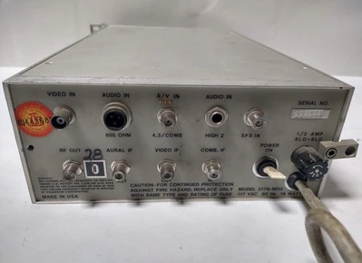 Phasecom 2176-M03 Coherent Modulator SAW Filter Video Audio RF Unit USA