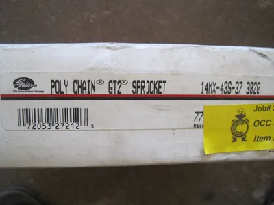 NEW GATES 14MX43S37 SPROCKET 7719-3043 14MX-43S-37