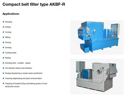 30 GPM ZYKLOMAT MODEL #AKBF-R CONTINUOUS FILTER COOLANT SYSTEM, WITH DRAG-OUT & TURBO-HKS CENTRIFUGE SEPERATOR: YOBRO #24734