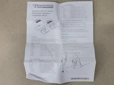 NEW EDWARDS G1AVWF