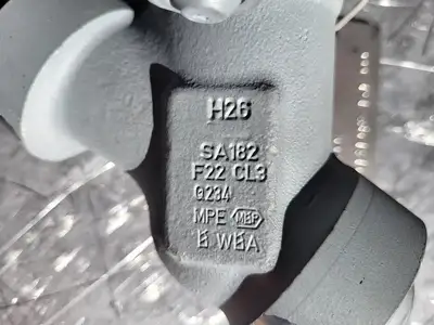 3/4" Class 900 Y-Pattern Check Valve B16.34