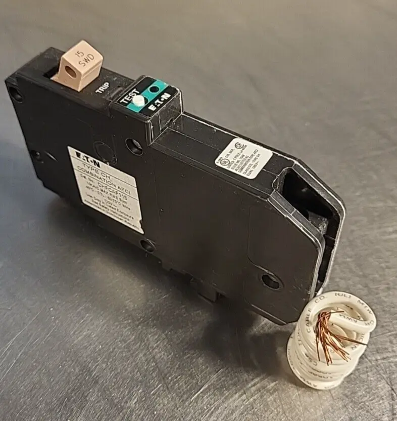 Eaton CHFCAF115 Hammer Circuit Breaker 15 Amp 1 Pole 120V (BIN 3.5.1)