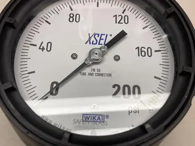 New | in-Stock WIKA 316 SS Universal Pressure Meters Ohio US | Surplus Asset Holdings #1246545