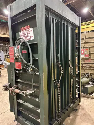 60" X 30" X 20HP PIQUA MODEL #30 VERTICAL HYDRAULIC CARDBOARD BALER: STOCK 17412