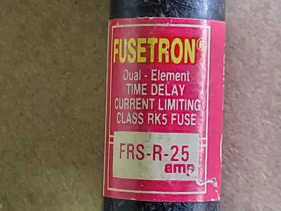 USED FUSETRON FRS-R-25