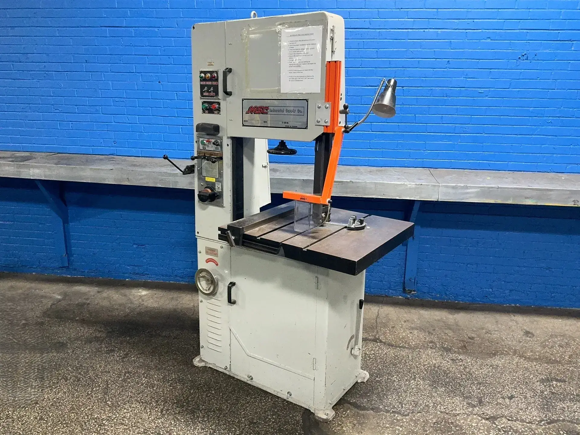 Used MSC INDUSTRIAL SUPPLY CO. 09514647 Vertical Band Saws Ohio US | HGR 24 #1425328